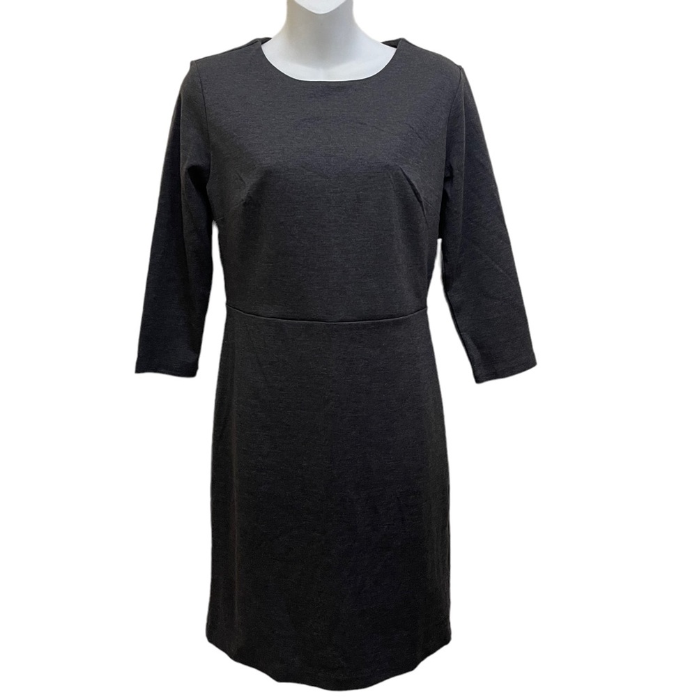 Old Navy Sweatshirt Dress 3/4 Sleeve Knee Length Size Small